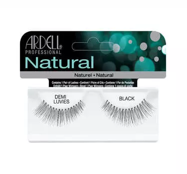 Ardell Ресницы и аксессуары Natural Demi Luvies 1 пара накладных ресниц Black
