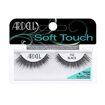 Ardell Soft Touch 152 Черные накладные ресницы, 1 пара