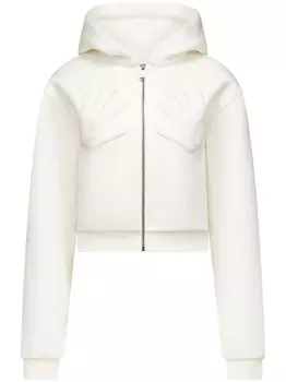 AREA худи с тиснением, белый