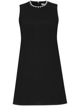 AREA платье мини с вырезами, черный