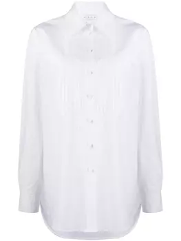 AREA рубашка Heart-Bib Tuxedo, белый