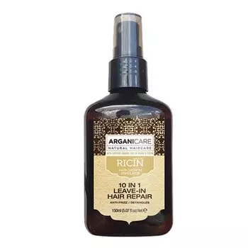 Arganicare Castor Oil, Кондиционер 10 в 1 с касторовым маслом, 150 мл