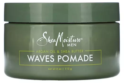 Аргановое масло и масло ши SheaMoisture Men Waves Pomade, 113 г