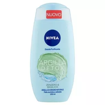 Argilla Detox Очищающий душ с имбирем и базиликом 250 мл, Nivea