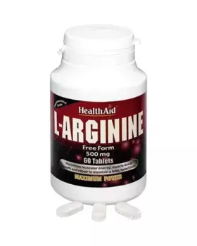 Аргинин 60 таблеток Health Aid
