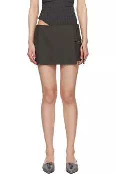 Архивная юбка-шорты Paloma Wool, коричневый