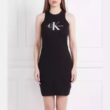 Архивное платье Monologue Calvin Klein, черный