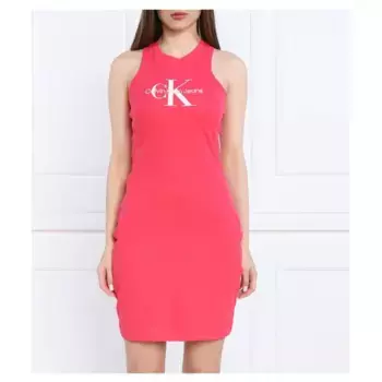 Архивное платье Monologue Calvin Klein, розовый