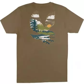 Ариал футболка с коротким рукавом Columbia, цвет delta