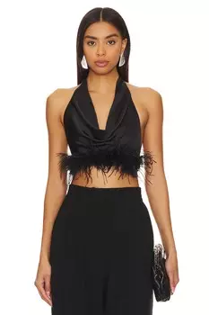 Ариана драпированный топ Lovers And Friends, черный