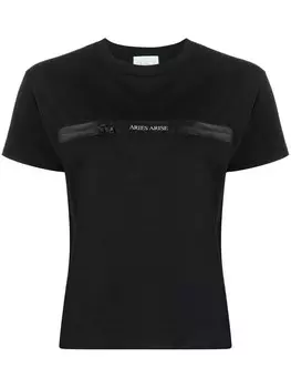 Aries футболка с логотипом, черный