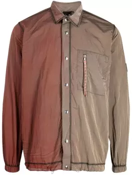 Aries рубашка Spruzzo с эффектом градиента, красный