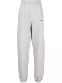 Aries спортивные брюки с принтом No Problemo, серый