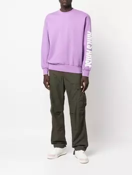 Aries толстовка с логотипом, фиолетовый