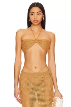 Ария топ Bananhot, коричневый