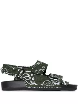 Arizona Love сандалии Apache с принтом, зеленый