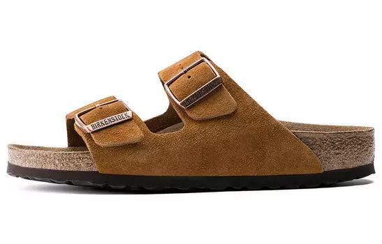Arizona Soft Footbed Замша Норка Birkenstock