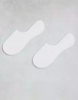 ARKET 2 пары носков-кроссовок белого цвета