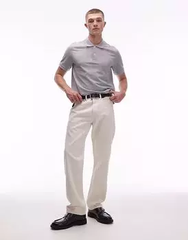 ARKET Ocean свободные прямые джинсы цвета экрю