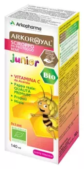 Arkopharma Arkoroyal Mi Proteggo Junior сироп для детей 140 мл Мед, маточное молочко и витамин С
