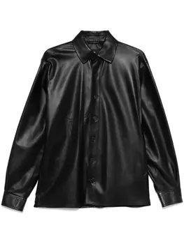 Arma кожаная рубашка, черный