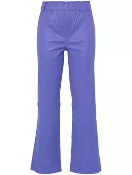Arma широкие брюки Ferrara с завышенной талией, фиолетовый