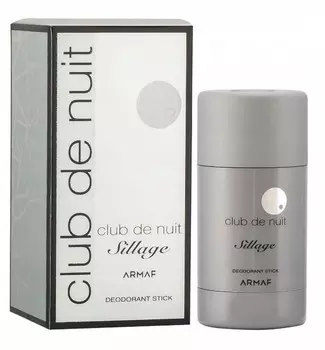 Armaf, Club De Nuit Sillage Deostick, дезодорант, 75 г