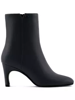 Armani Exchange ботинки с логотипом, черный