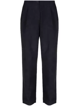 Armani Exchange брюки с потайной застежкой, синий