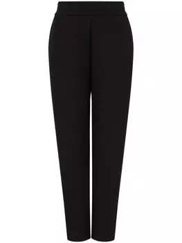 Armani Exchange черные джогеры, черный