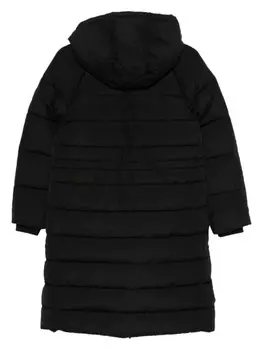 Armani Exchange длинный пуховик, черный