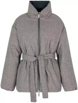 Armani Exchange двусторонняя куртка на молнии, серый