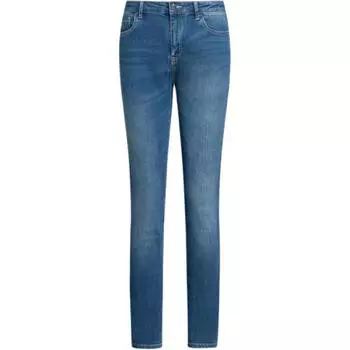 ARMANI EXCHANGE Джинсы женские AE FW24 синего цвета