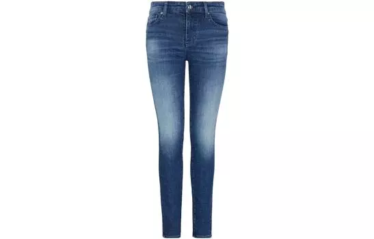 ARMANI EXCHANGE Джинсы женские джинсовые синие