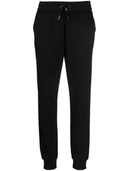 Armani Exchange джогеры с кулиской и логотипом, черный
