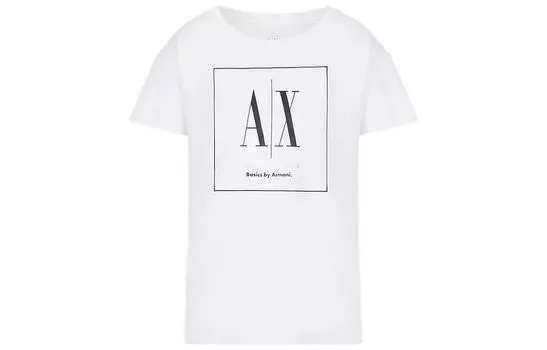 ARMANI EXCHANGE Футболка AE женская белая