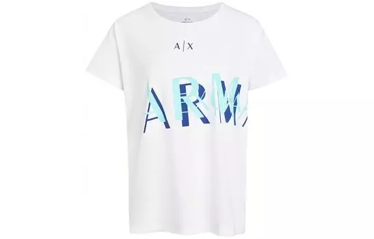 ARMANI EXCHANGE Футболка AE женская белая