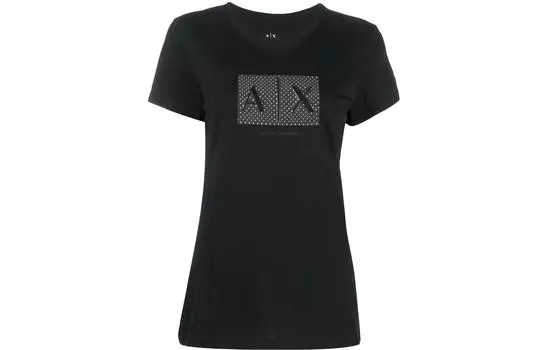 ARMANI EXCHANGE Футболка женская, черный