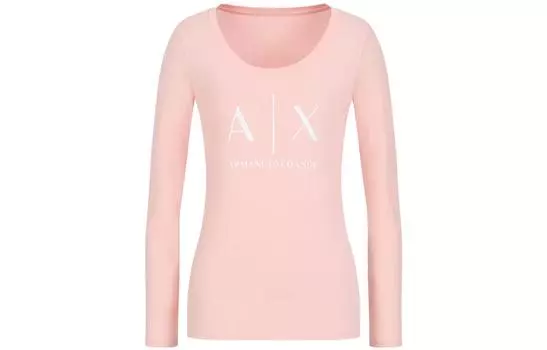 ARMANI EXCHANGE Футболка женская розовые