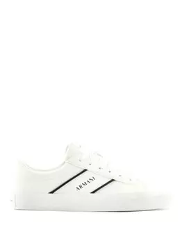 Armani Exchange кеды с логотипом, белый