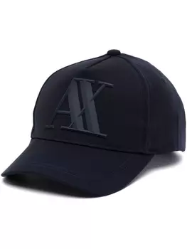 Armani Exchange кепка с логотипом, синий