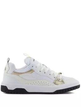 Armani Exchange кроссовки с логотипом, белый