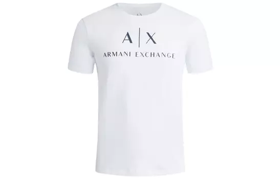 ARMANI EXCHANGE Мужская футболка, Белый