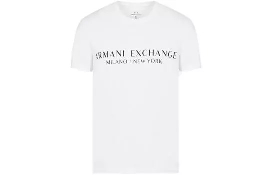 ARMANI EXCHANGE Мужская футболка, Белый