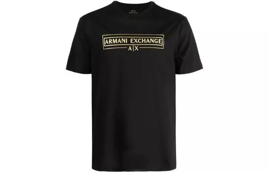 Armani Exchange Мужская футболка, черный