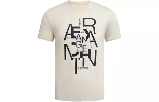 ARMANI EXCHANGE Мужская футболка, цвет Beige