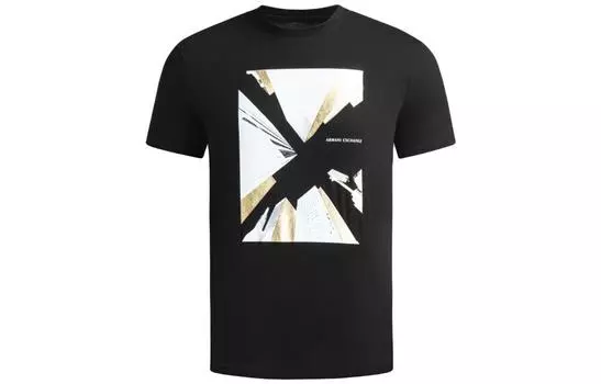 ARMANI EXCHANGE Мужская футболка, цвет Black