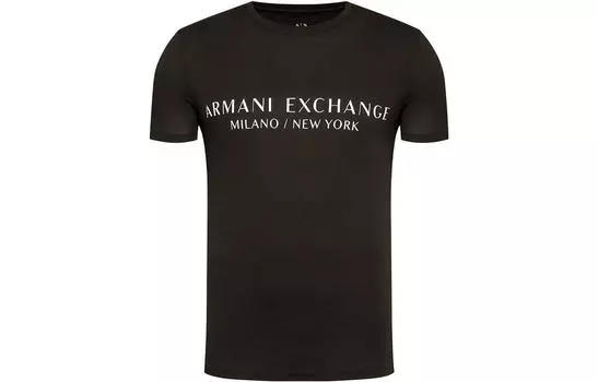 ARMANI EXCHANGE Мужская футболка, цвет Black