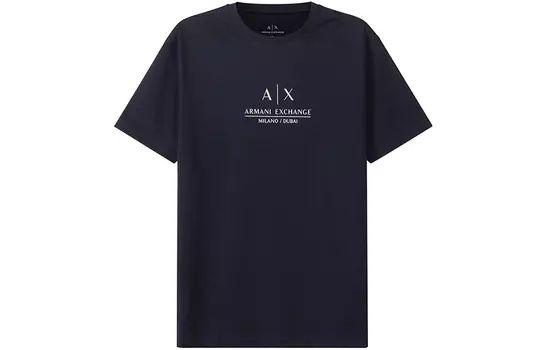 ARMANI EXCHANGE Мужская футболка, Темно-синий