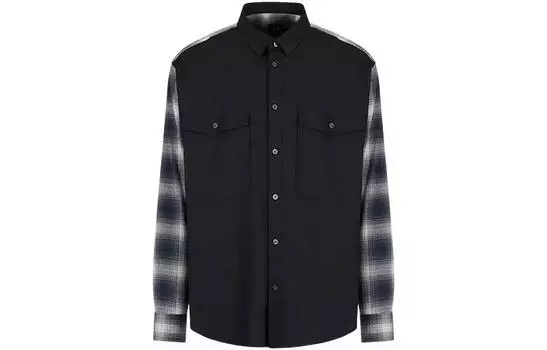 ARMANI EXCHANGE Мужская рубашка, цвет Black
